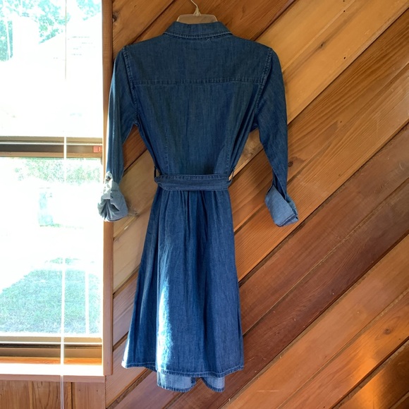 Draper James Chambray Shirt Dress | NWT - Picture 6 of 6